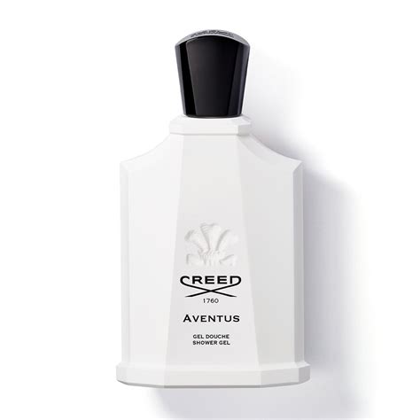 creed aventus bath gel.